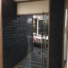 Load image into Gallery viewer, Ledge Stone Wall Panel, Black