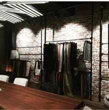 Load image into Gallery viewer, Red with Wash White Brick Wall