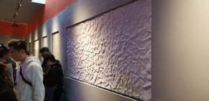 Cement Panels - Pleat Paper Outlook Made of Resin