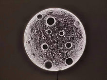 Load image into Gallery viewer, Moon Wall Light,  Moon Light Wall Decor for Kids&#39; Room Decor | Living Room Lighting | Mood Lighting
