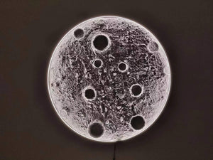 Moon Wall Light,  Moon Light Wall Decor for Kids' Room Decor | Living Room Lighting | Mood Lighting