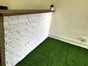 Vintage Brick, White