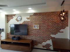 DryInsta Faux Brick Wall Panels for Room Decor - Dryinsta