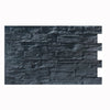 Ledge Stone Wall Panel, Black